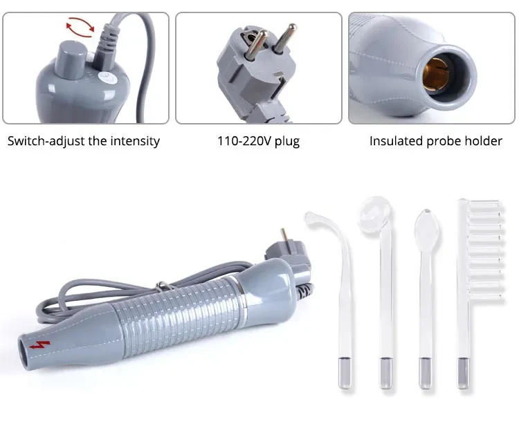 Acne treatment using high frequency DARSONVAL apparatus