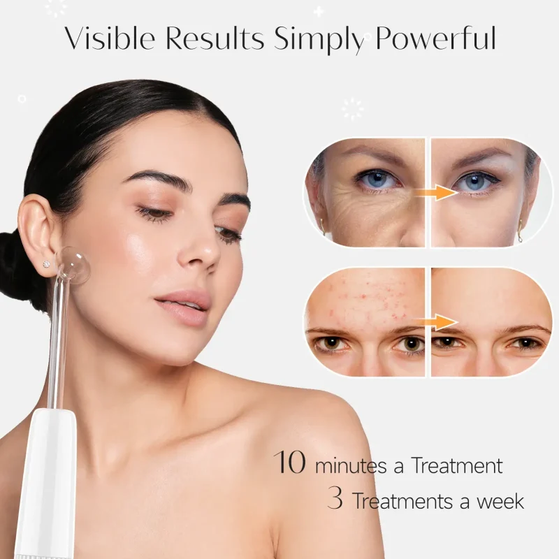 Benefits of high frequency facial with Darsonval machine