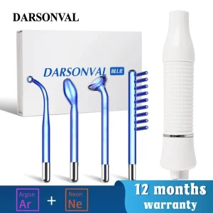 DARSONVAL Apparatus High Frequency Facial Machine Fusion Neon Argon Wands Remove Wrinkle Acne Face Massager Darsonval For Hair