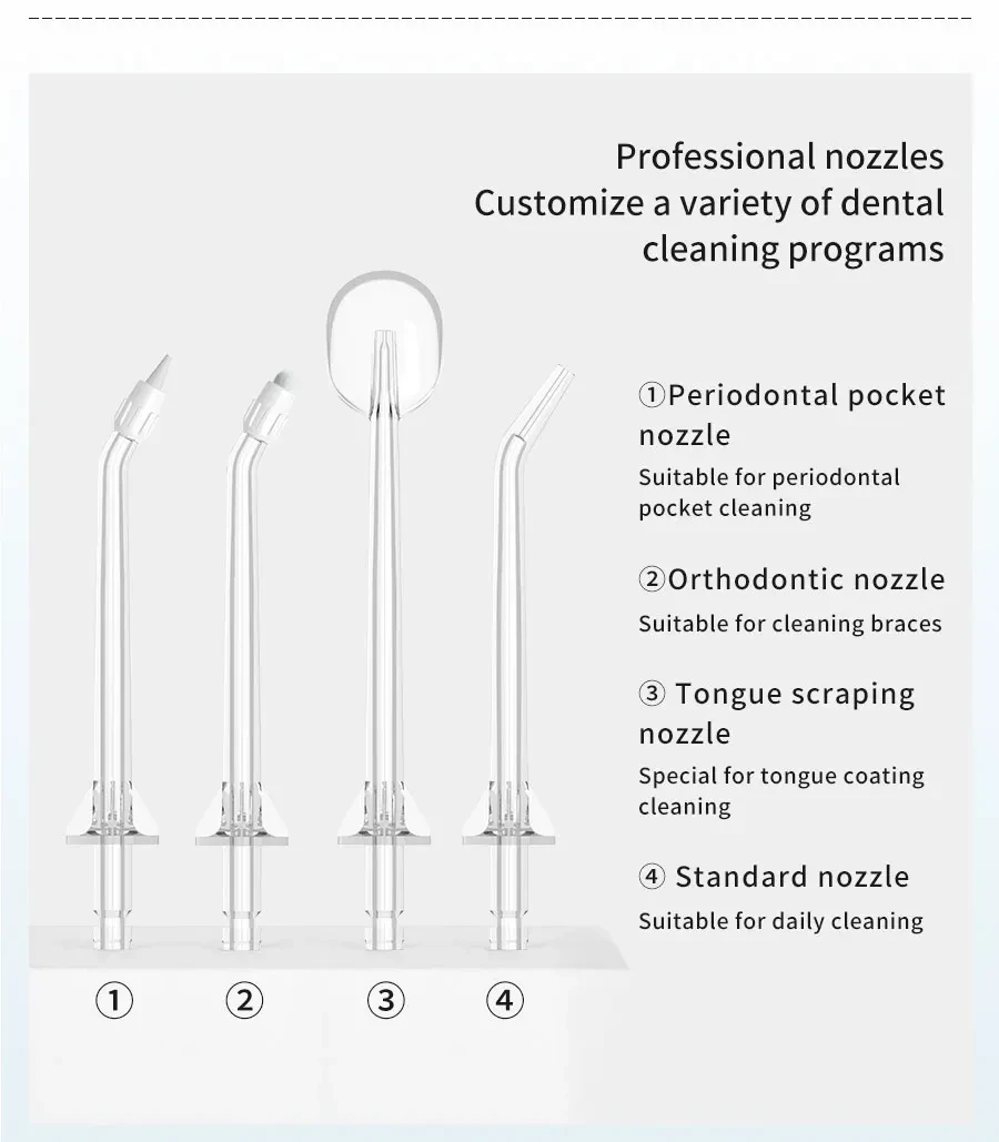 Dental hygiene tool with 160ML water capacity