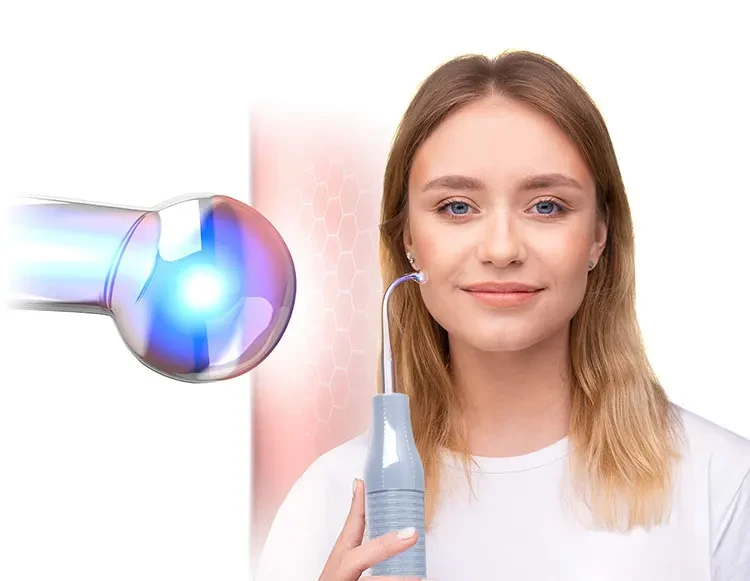 Using DARSONVAL apparatus for acne treatment